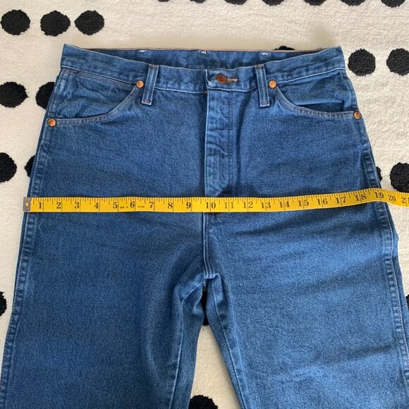 Wrangler Vintage Cowboy Cut Jeans Slim Fit Bootcut Denim - Picture 10 of 13